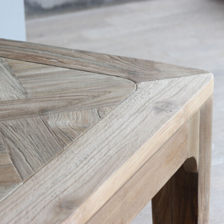 MESA DE COMEDOR MADERA NATURAL-BEIGE RENÉ