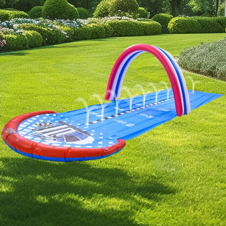 Tobogán Jilong Pista Deslizante 488cm Doble C/ Arco Jil051127
