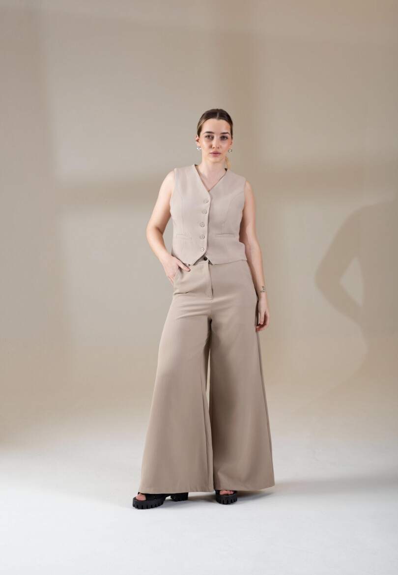 Pantalon Gala Tostado