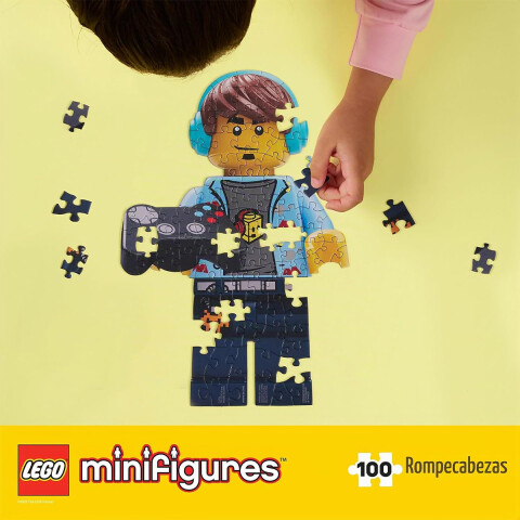 Puzzle Personajes Surtidos LEGO Minifiguras 100 Piezas U