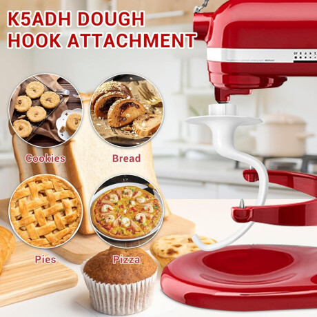Amasador para Batidora 5,6 Litros Heavy Duty KitchenAid Amasador para Batidora 5,6 Litros Heavy Duty KitchenAid
