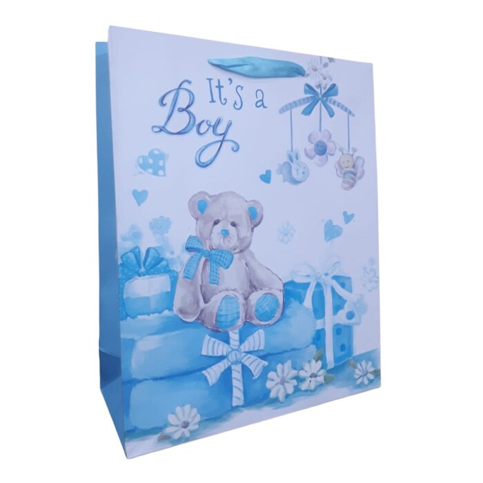 BOLSAS PARA REGALOS BEBE NENE M 90270 UN única