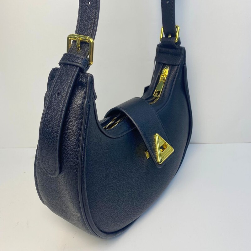 Cartera Cuerina Wanna Negro