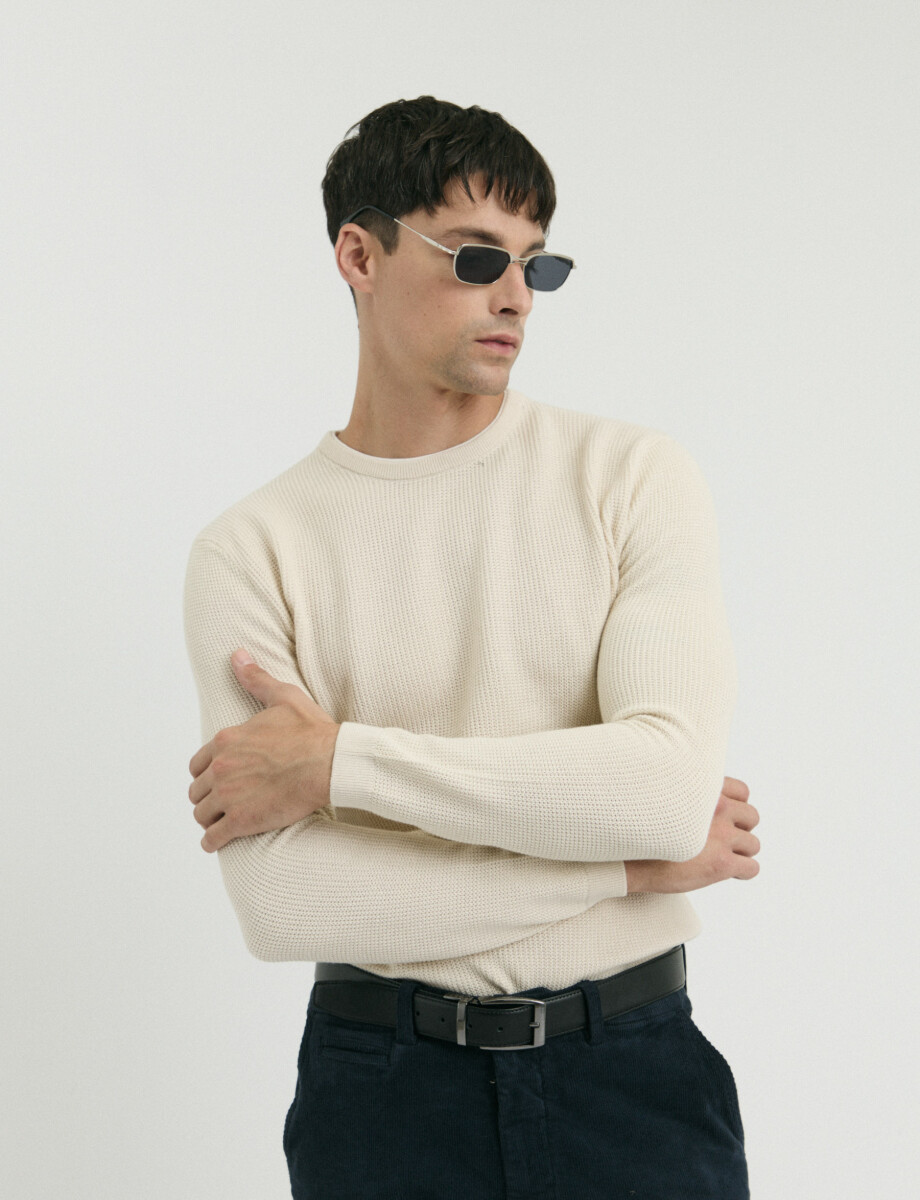 470169 SWEATER FERAUD Natural