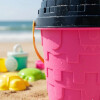 Balde Con Multiples Accesorios Para Playa FUCSIA