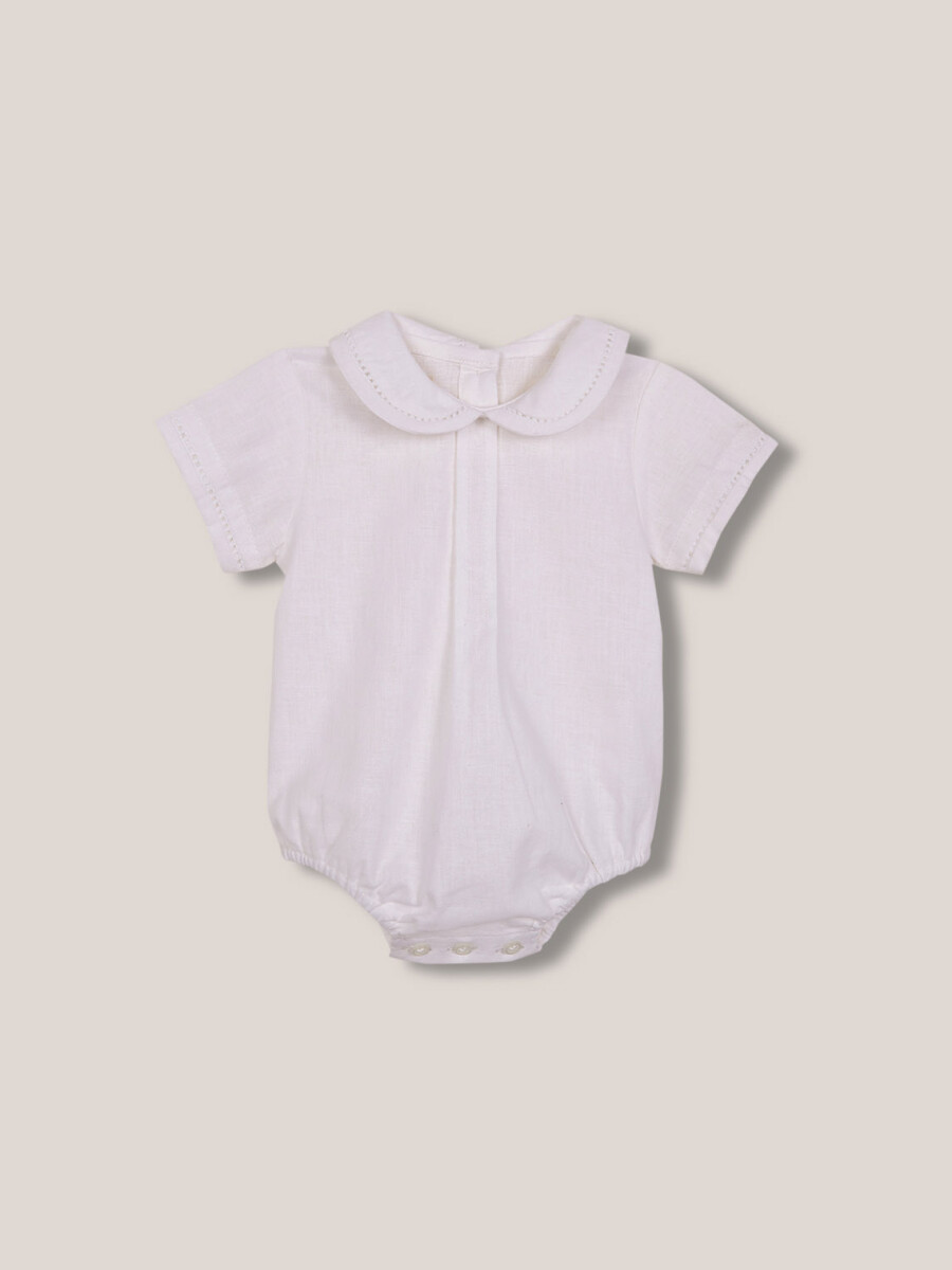 Camisa Body Cuello Bebe Blanco
