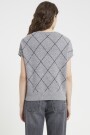 CHALECO TEJIDO Gris