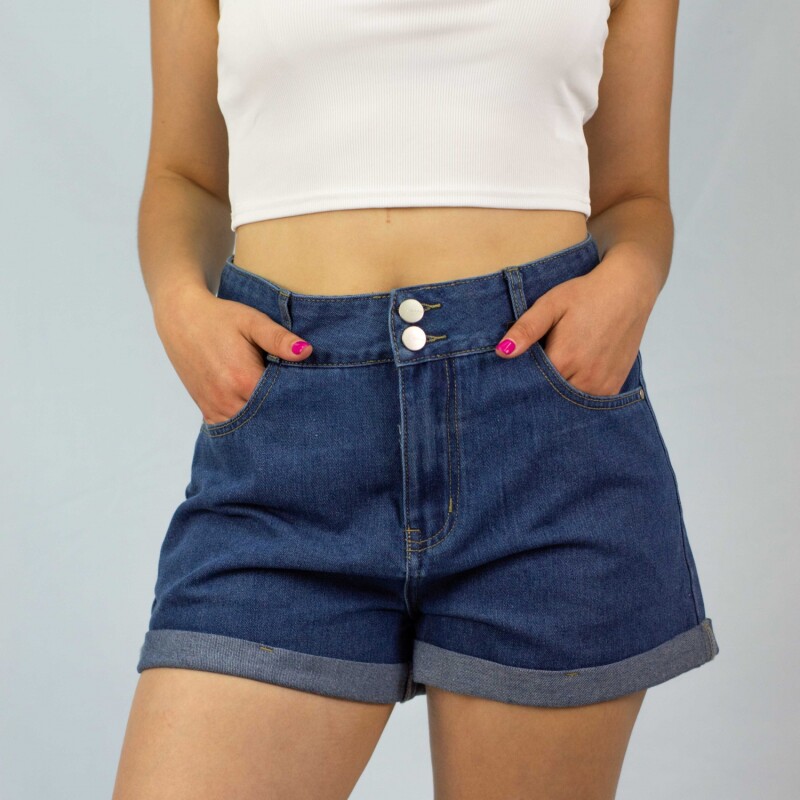 Short Jean Montesuma Wanna Med Blue
