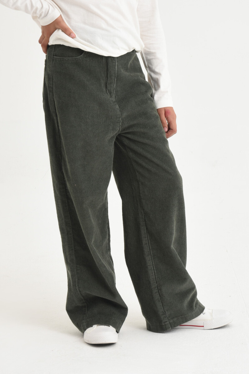 Pantalón oxford Verde