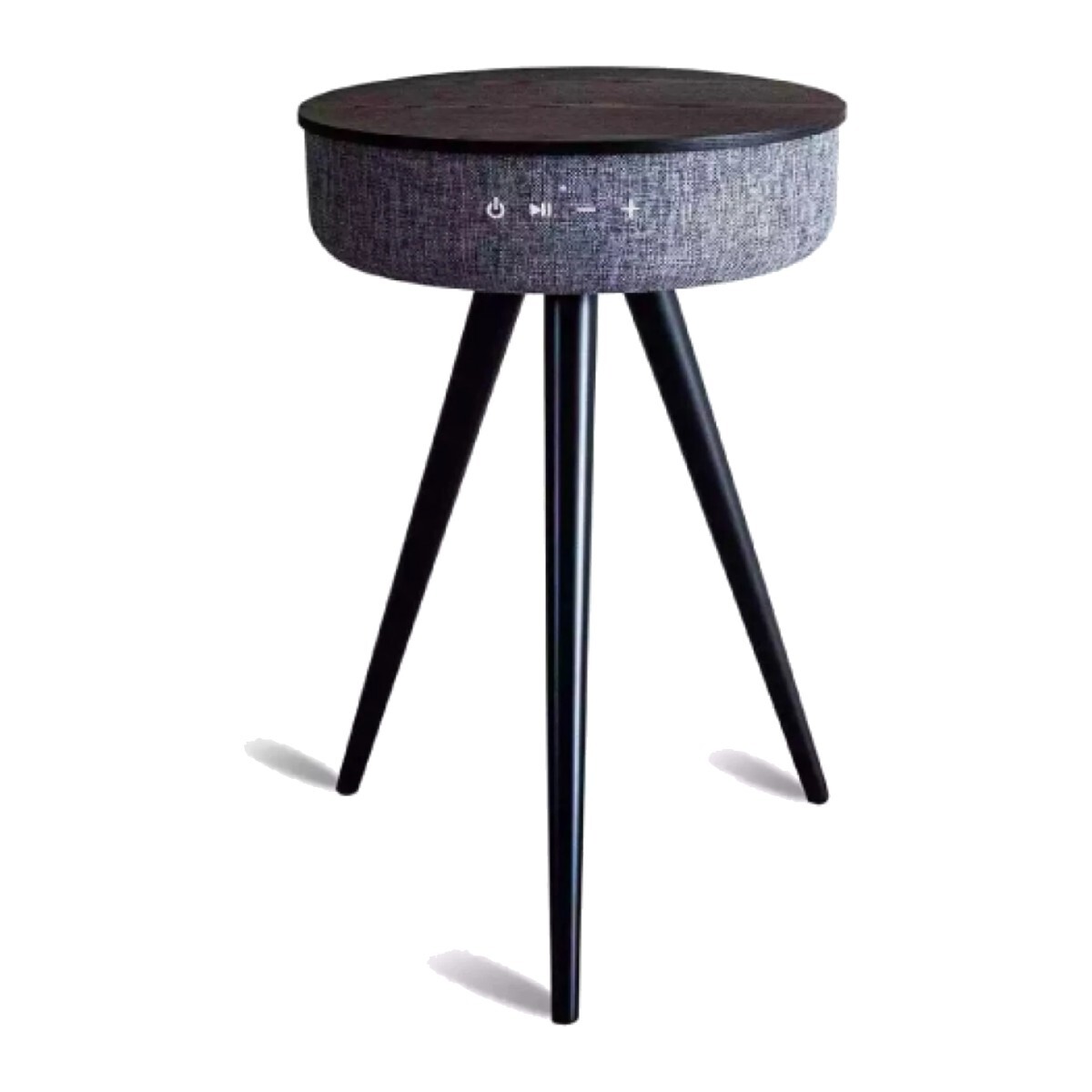 Mesa blueMAN con Parlante Bluetooth BT-Z1 Talle S - Roble Negro 