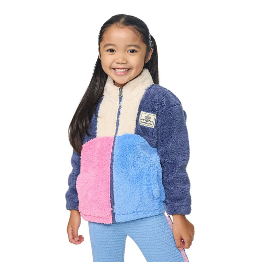 Canguro Rip Curl Surf Block Polar Fleece Niño - Multicolor Canguro Rip Curl Surf Block Polar Fleece Niño - Multicolor