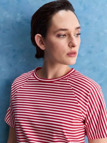 T-SHIRT ALLIE SCALA ROJO BL