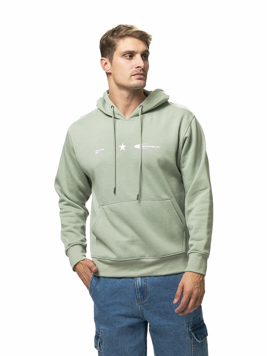 Canguro Estampado New Orleans - Oliva Melange 