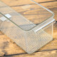 Organizador de acrílico 10,7 x 37 x 9,5 cms TRANSPARENTE