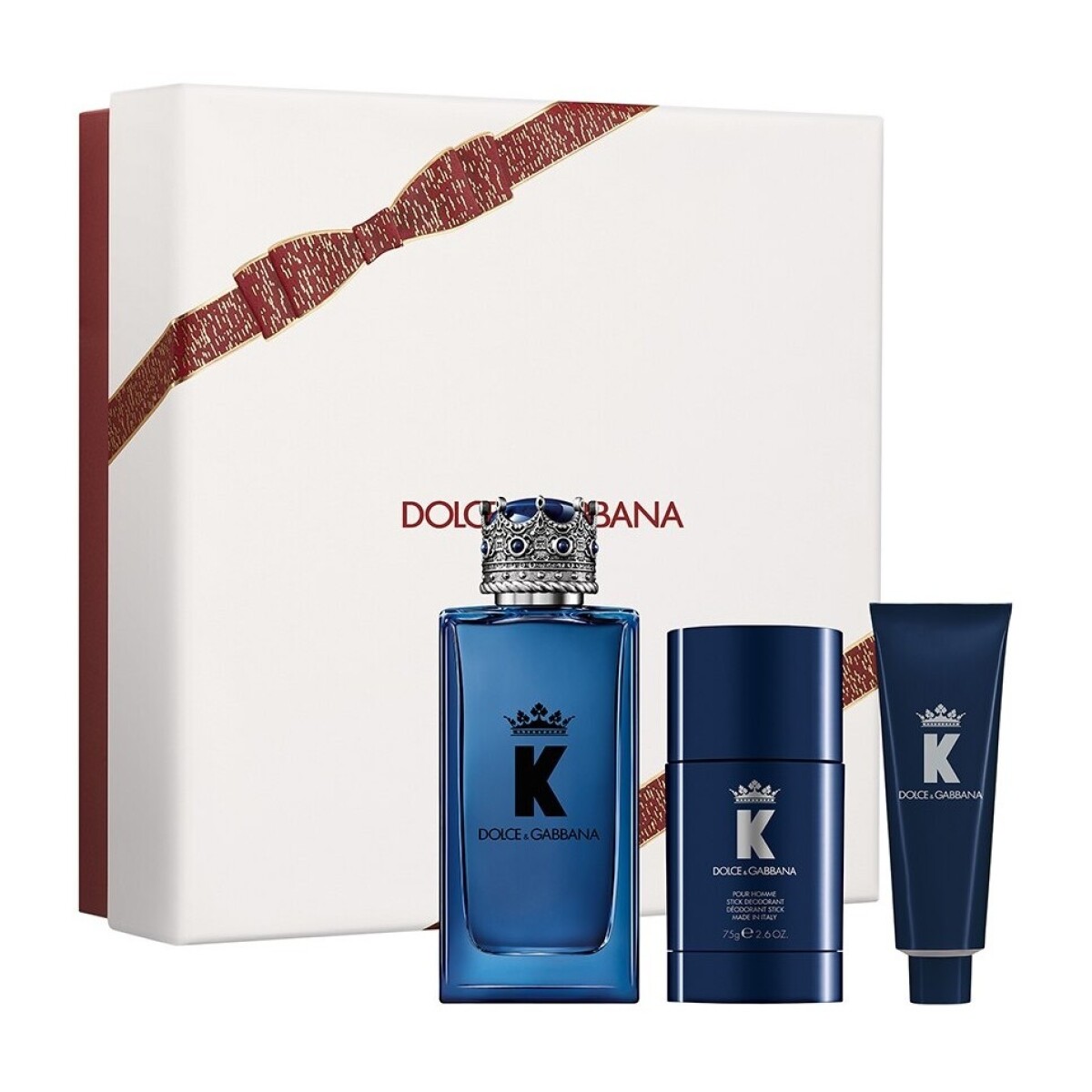Dolce&Gabanna K Eau de Parfum Estuche - EDP 100ml + Gel de Ducha 50ml + Desodorante 75g Masculino 