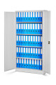 Armario Archivador Metálico 4 Estantes 1.90m Puerta Y Llave Armario Archivador Metálico 4 Estantes 1.90m Puerta Y Llave