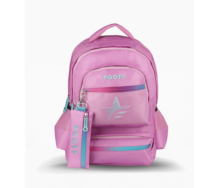 Mochila Estrella c/Cartuchera Rosa