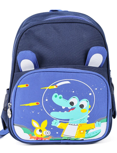 Mochila infantil Canva Fontana en nylon Azul