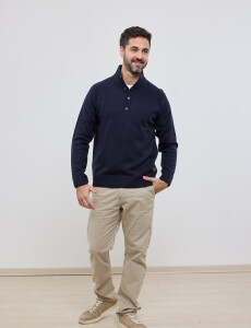 470660 SWEATER HARRY Azul Oscuro