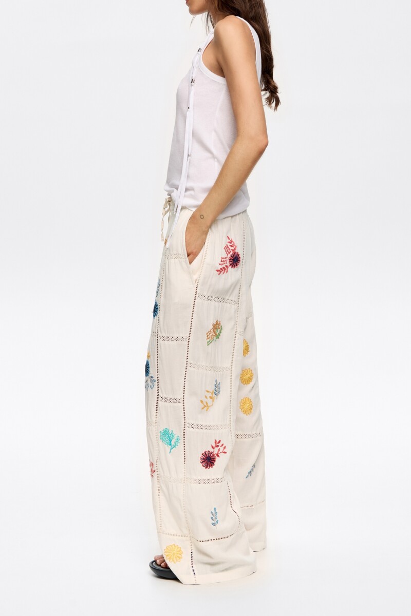 PANTALÓN Crema