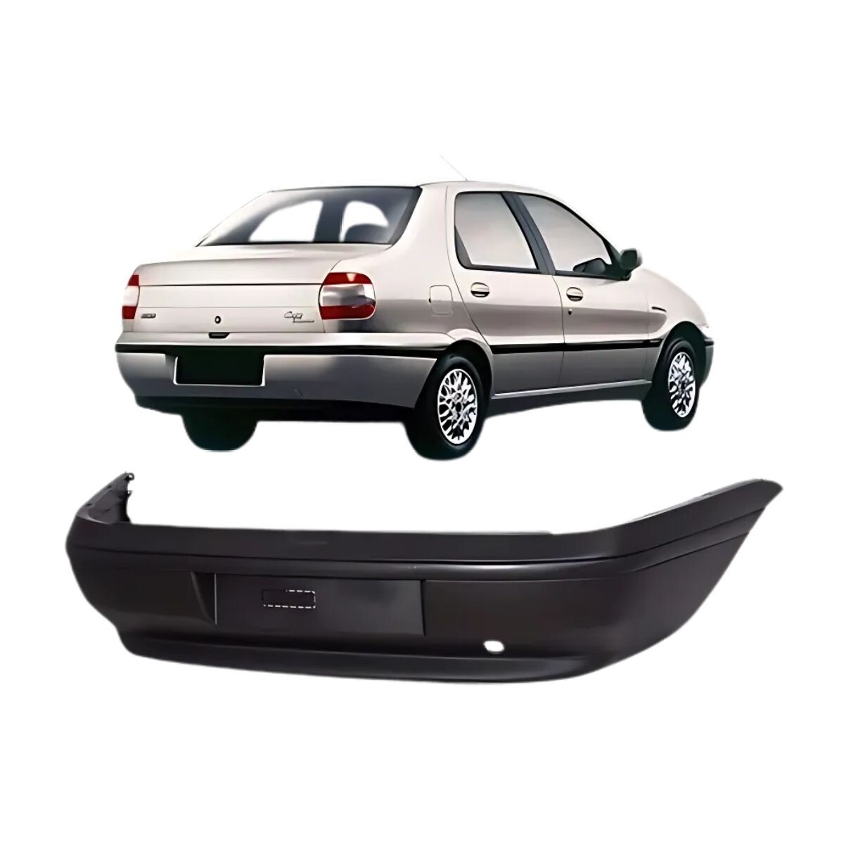 PARAGOLPE TRASERO 