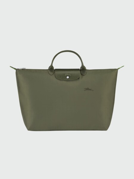 LONGCHAMP - Tote Bag Le Pliage Green L Azul medio