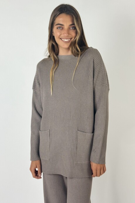 SWEATER AURELIO Camel