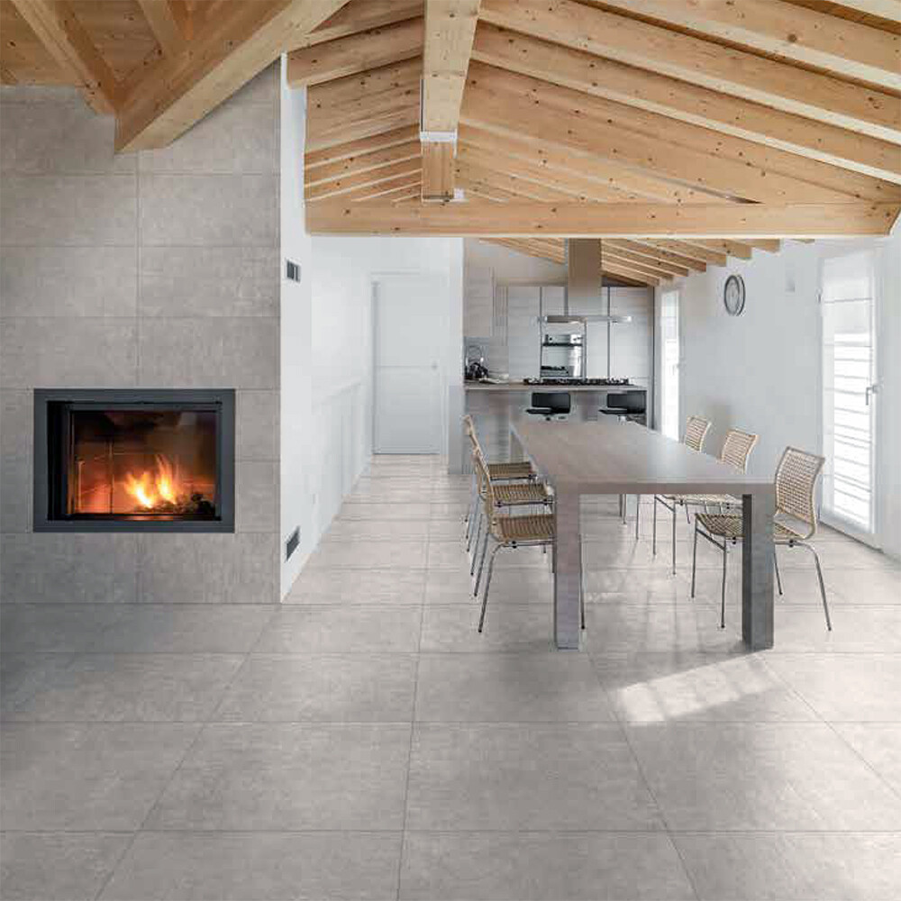 PORCELANATO RECTIFICADO EVOQ POLVERE "2ª" 60X60 CM Porcelanato Rectificado Evoq Polvere "2ª" 60x60 Cm