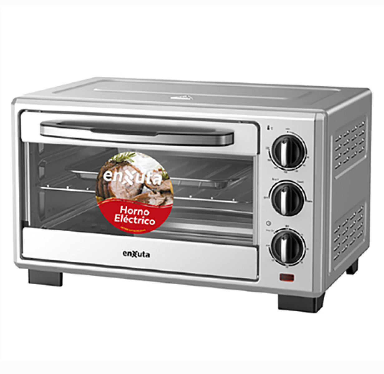 HORNO ENXUTA Electrico HENX022N – 22L Negro -1500W - Sin color 