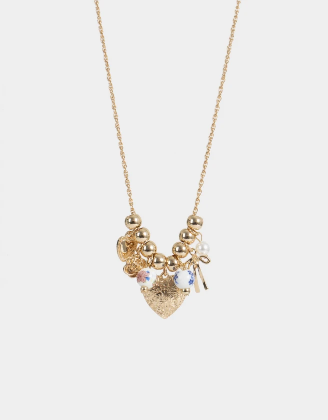 Collares Cortos Multi dijes Collar Corto Multi Dijes - Dorado