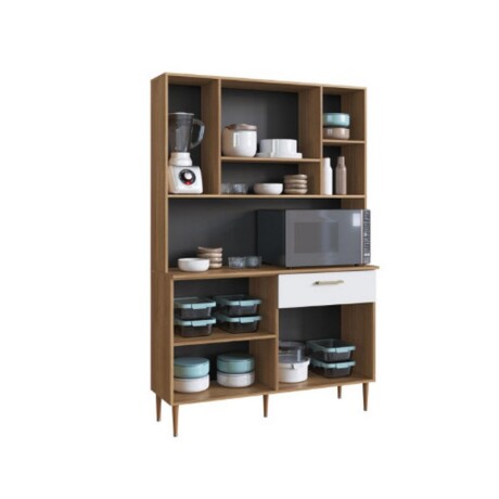 KIT COCINA ARTECAS 8 PUERTAS 1 CAJON NOGAL/BLANCO KIT COCINA ARTECAS 8 PUERTAS 1 CAJON NOGAL/BLANCO