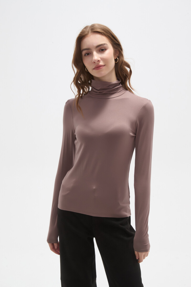 Polera Olven - Taupe / Mink / Vison 