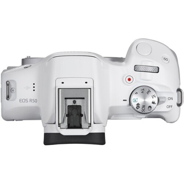 Cámara Mirrorless Canon Eos R50 Con Lente 18-45mm Blanca CAMARA CANON EOS R50 18-45MM