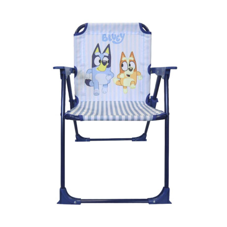 Silla Infantil Bluey Plegable para Playa Bco/Celeste