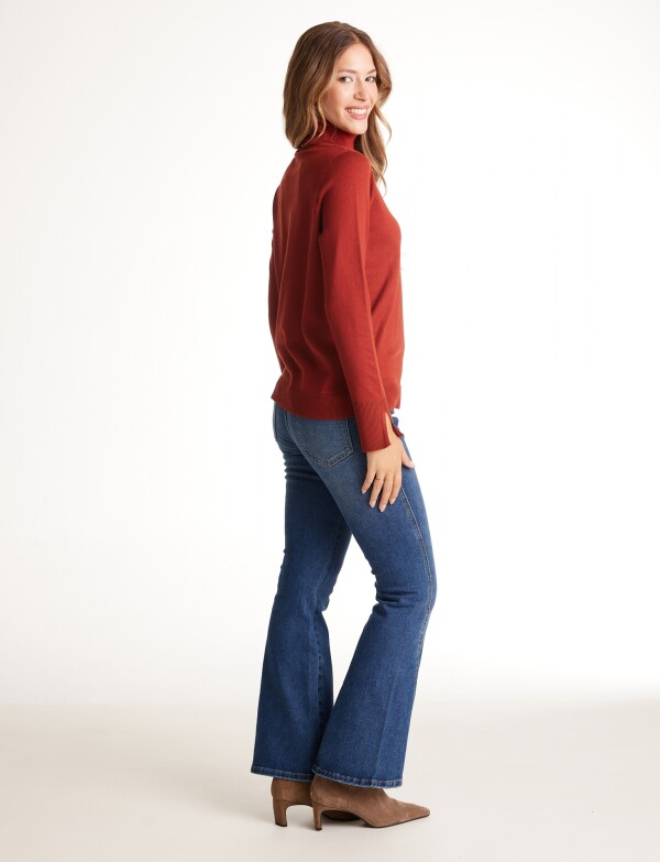 Polera Basica TERRACOTA