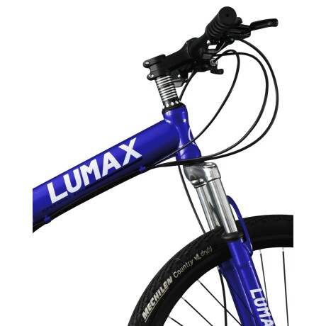 Bicicleta de montaña plegable rodado 26 Lumax Azul