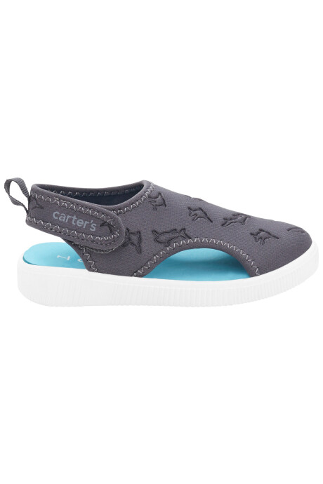 Sandalias con velcro, diseño delfines Sandalias con velcro, diseño delfines