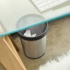 Tacho cesto basura circular 12L de acero inoxidable Tacho cesto basura circular 12L de acero inoxidable