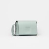 Mini bag Hana en cuero graneado Pearl Blue