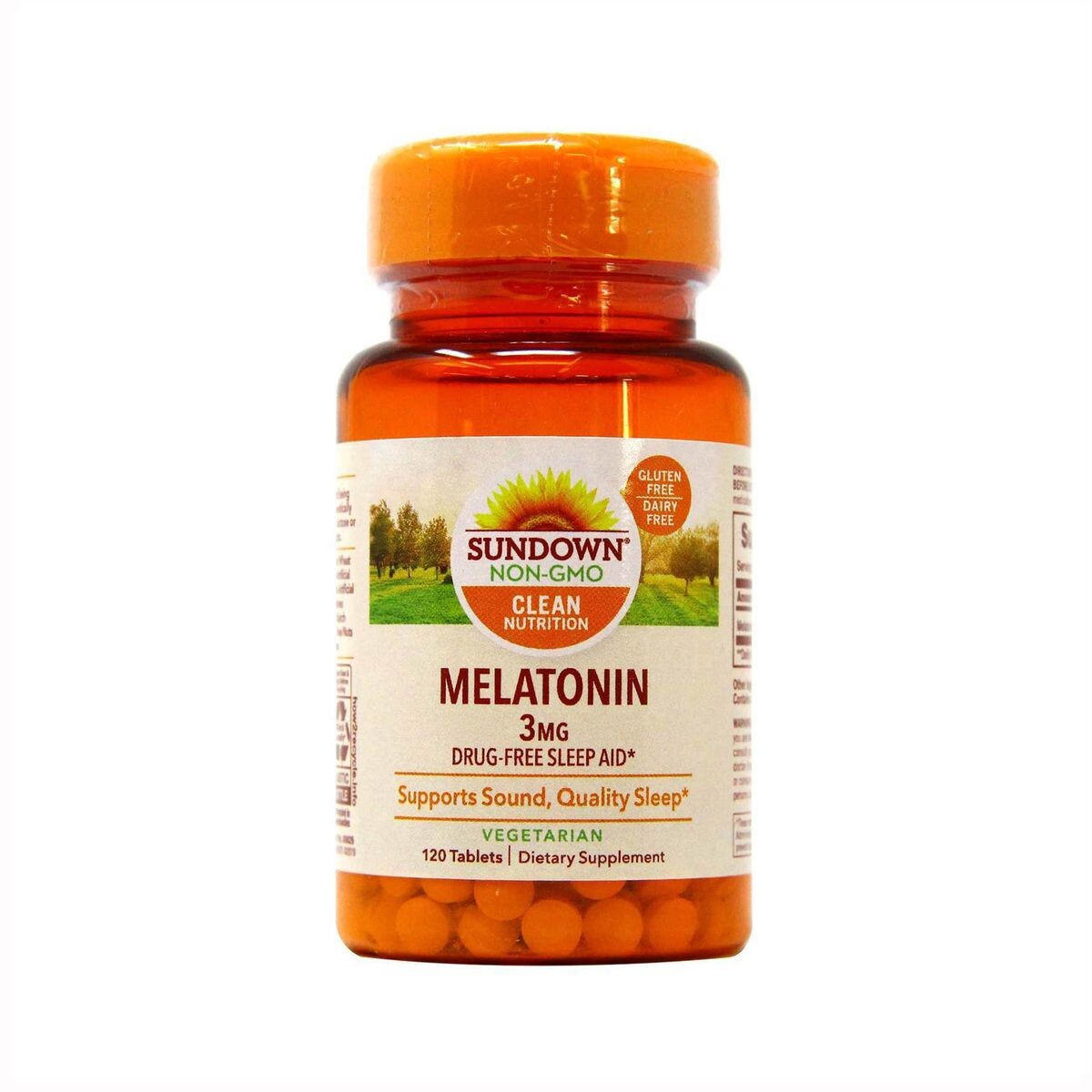 MELATONIN 3 MG SUNDOWN FR. X 120 TABL. 