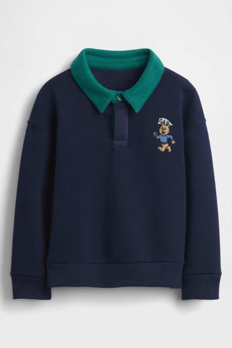 Buzo Tipo Polo Brannan Toddler Niño Navy Uniform