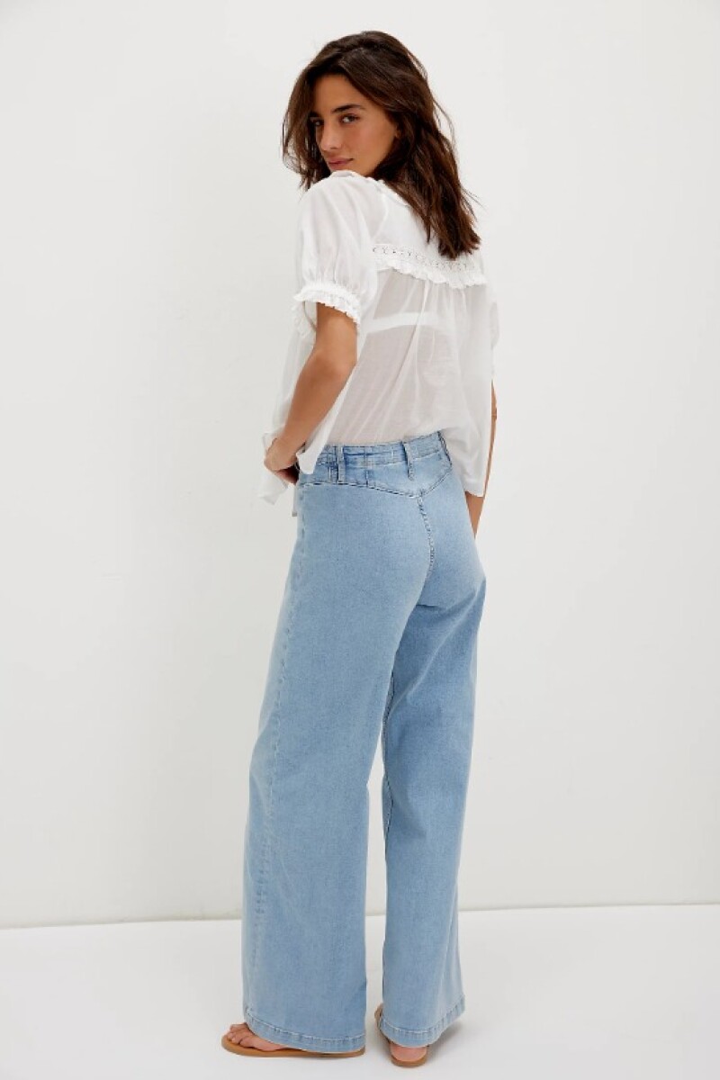 LIBRE WIDE LEG Celeste