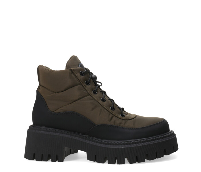 Botas de Mujer Miss Carol NANTU acordonada Verde