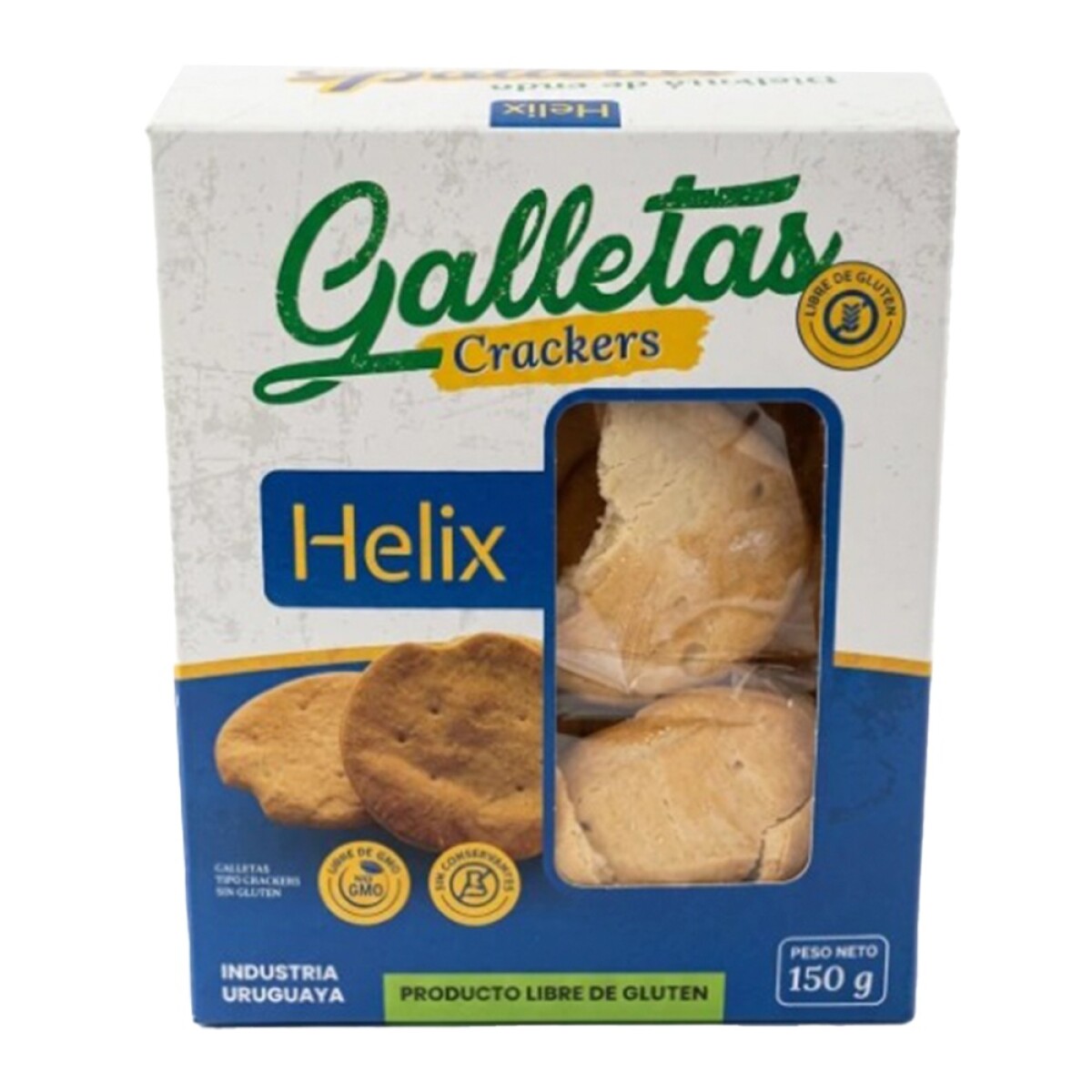Galletas Saladas Sin Gluten Helix 