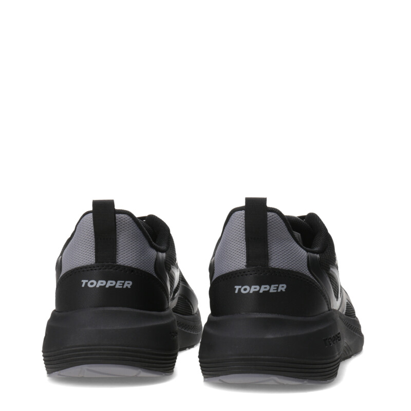 Championes de Hombre Topper Drive 2 Negro - Gris