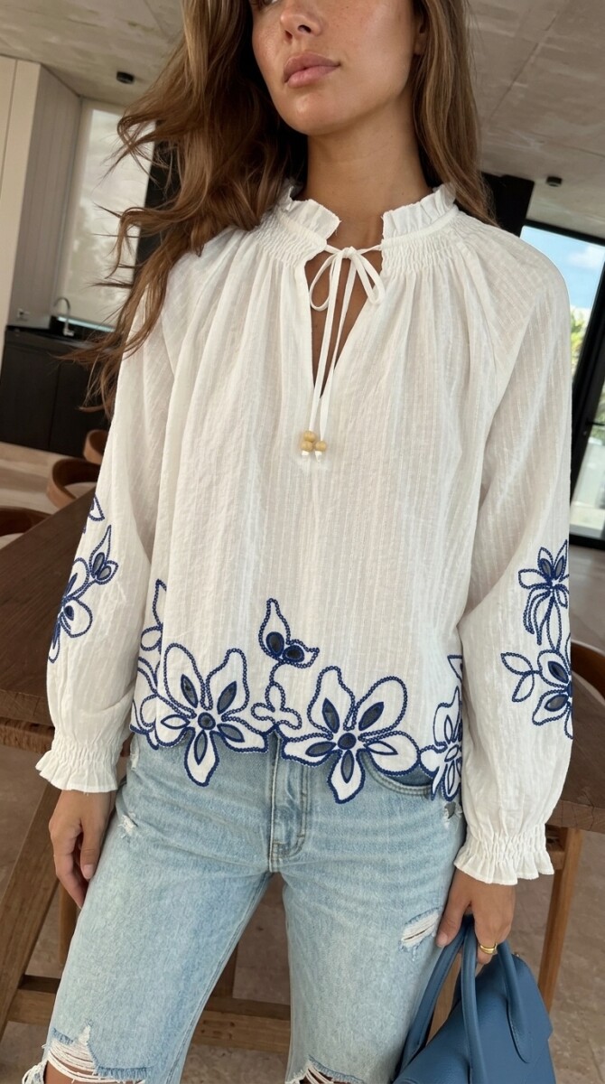 Blusa Shania - Azul 