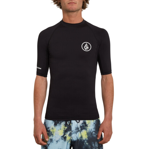 Remera MC Volcom Lido Solid-Negra Remera MC Volcom Lido Solid-Negra