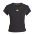 Remera de Mujer Adidas Animal Print Negro - Beige