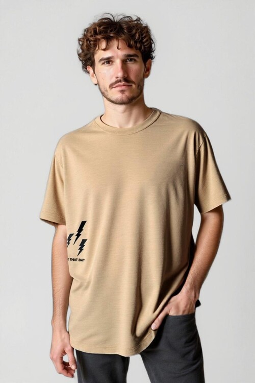 Remera Tori Beige