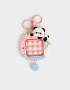 Llavero Llavero Y Charm Pop It Panda - Combinacion Multicolor